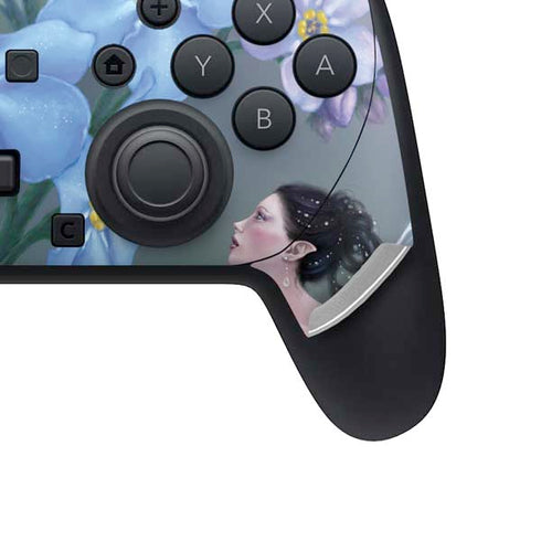 Forget Me Not by Rachel Anderson Nintendo Switch 2 (2025) Pro Controller Skin