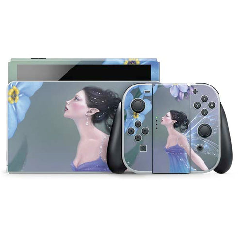 Forget Me Not by Rachel Anderson Nintendo Skins