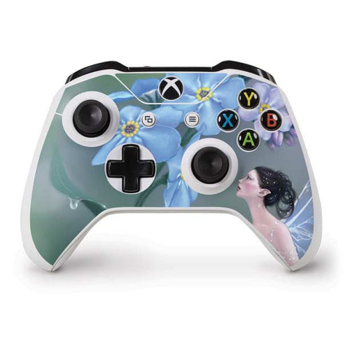 Forget Me Not by Rachel Anderson Xbox One S Controller Skin