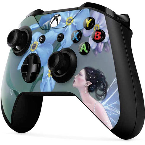 Forget Me Not by Rachel Anderson Xbox One X Controller Skin