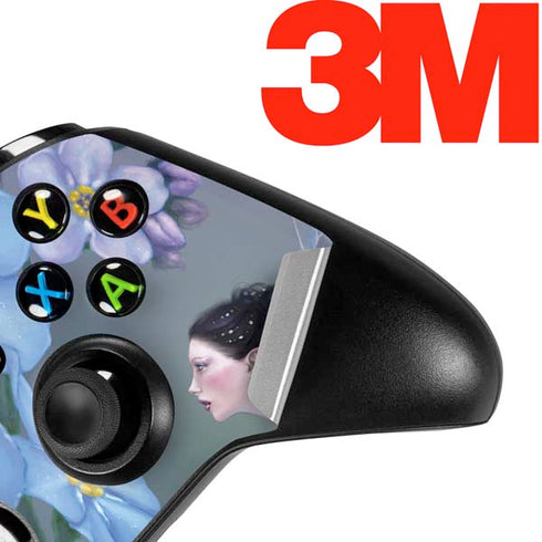 Forget Me Not by Rachel Anderson Xbox One X Controller Skin