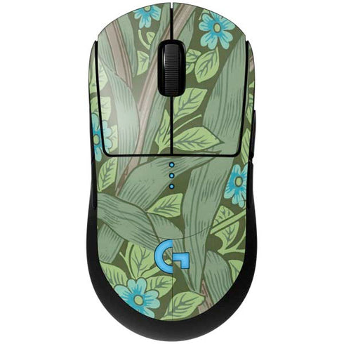Forget-Me-Nots by William Morris G Pro Wireless Gaming Mouse Skin