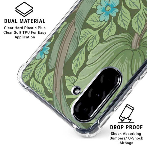 Forget-Me-Nots by William Morris Galaxy A36 5G Clear Case