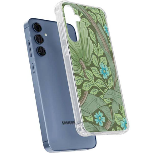 Forget-Me-Nots by William Morris Galaxy A55 5G Clear Case