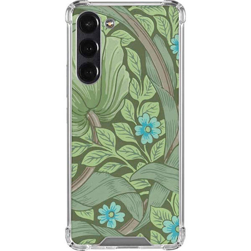 Forget-Me-Nots by William Morris Galaxy S24 FE Clear Case