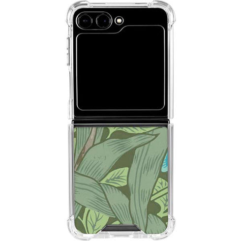 Forget-Me-Nots by William Morris Galaxy Z Flip6 Clear Case