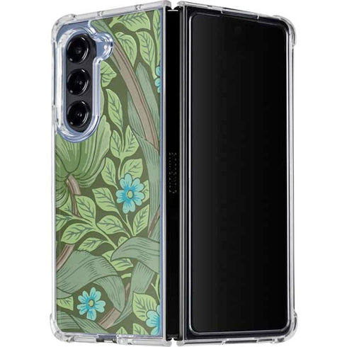 Forget-Me-Nots by William Morris Galaxy Z Fold5 5G Clear Case