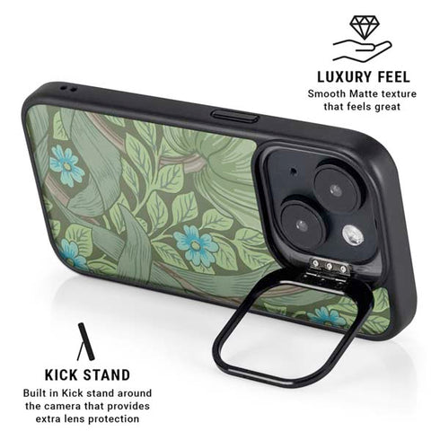 Forget-Me-Nots by William Morris iPhone 14 Kickstand Case