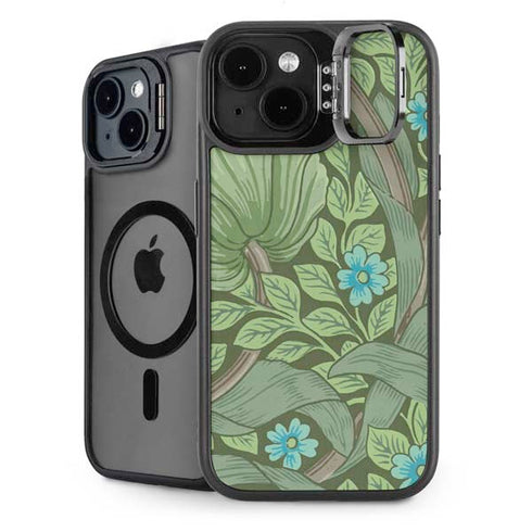 Forget-Me-Nots by William Morris iPhone 15 Plus Kickstand Case