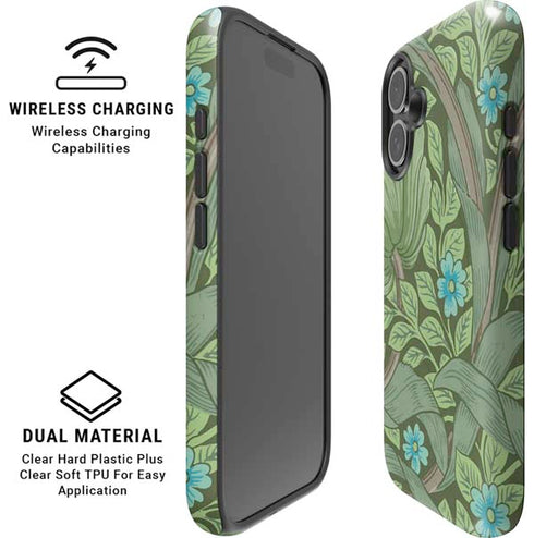 Forget-Me-Nots by William Morris iPhone 16 Magsafe Impact Case