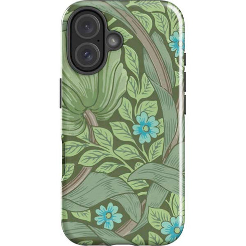 Forget-Me-Nots by William Morris iPhone 16 Plus Impact Case