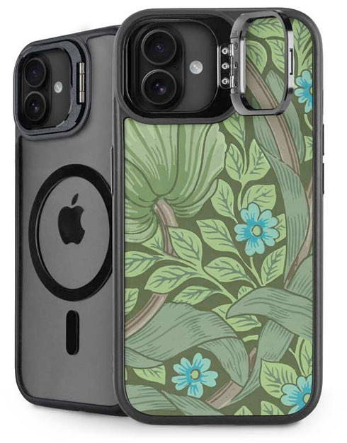 Forget-Me-Nots by William Morris iPhone 16 Plus Kickstand Case