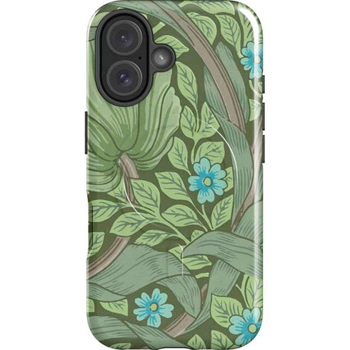 Forget-Me-Nots by William Morris iPhone 16 Plus Magsafe Impact Case