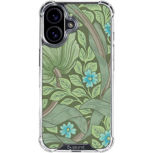 Forget-Me-Nots by William Morris iPhone 17 Clear Case