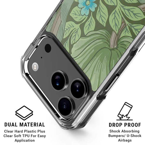 Forget-Me-Nots by William Morris iPhone 18 Pro Clear Case
