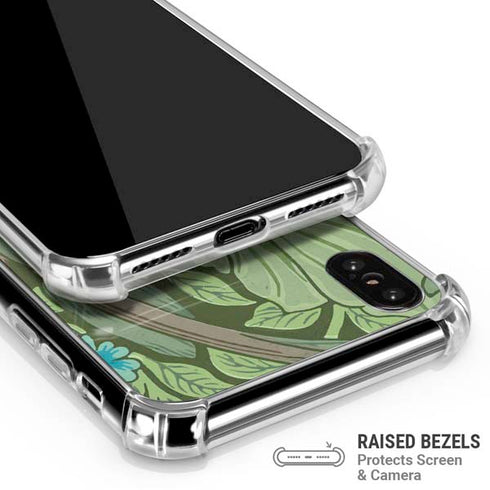Forget-Me-Nots by William Morris iPhone X/XS Clear Case
