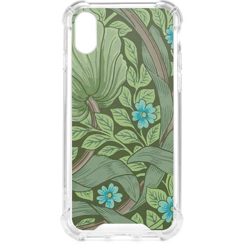 Forget-Me-Nots by William Morris iPhone XS Clear Case