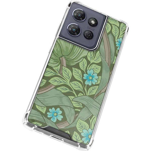 Forget-Me-Nots by William Morris Moto G 5G (2025) Clear Case