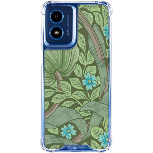 Forget-Me-Nots by William Morris Moto G 5G (2024) Clear Case