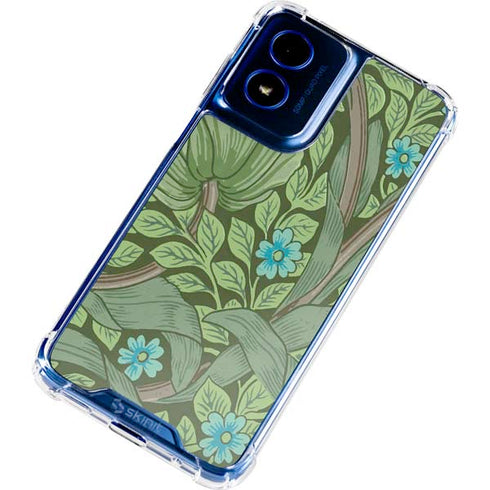 Forget-Me-Nots by William Morris Moto G 5G (2024) Clear Case
