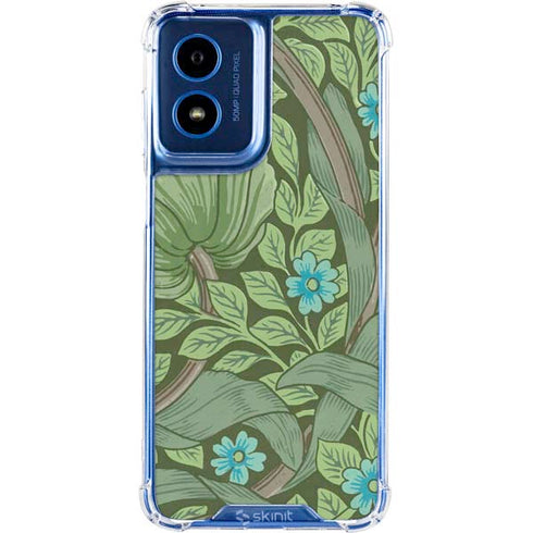 Forget-Me-Nots by William Morris Moto G Play 4G (2024) Clear Case