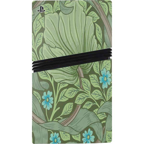 Forget-Me-Nots by William Morris PS5 Pro Disk Console Skin