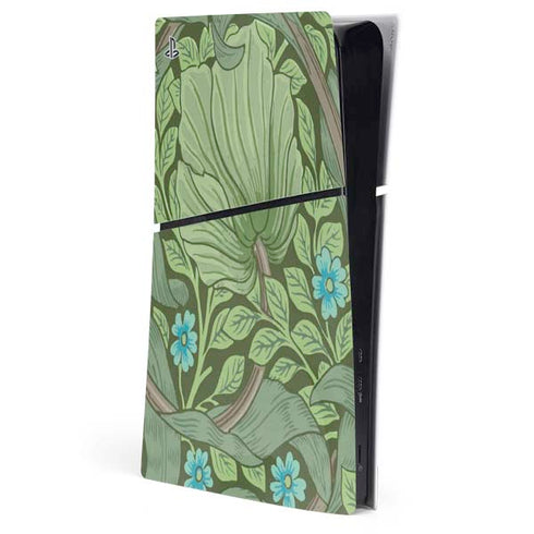 Forget-Me-Nots by William Morris PS5 Slim Digital Edition Console Skin