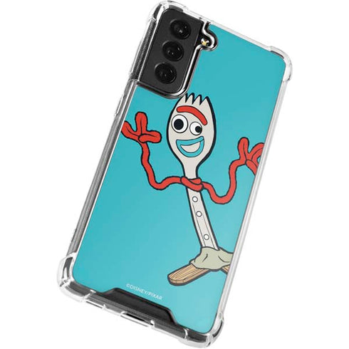 Disney Toy Story Forky Galaxy S22 Plus Clear Case