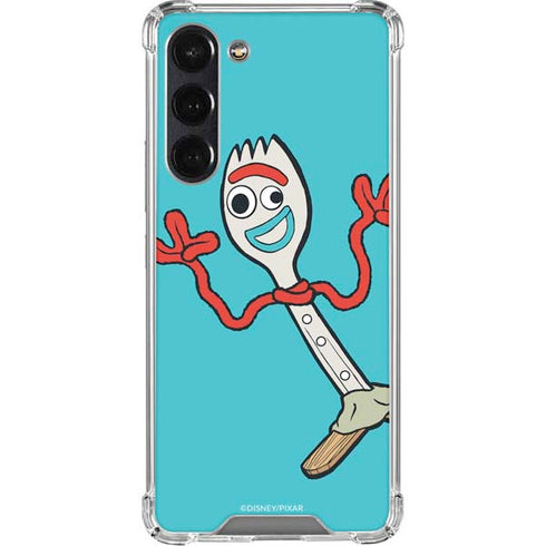 Disney Toy Story Forky Galaxy S24 FE Clear Case