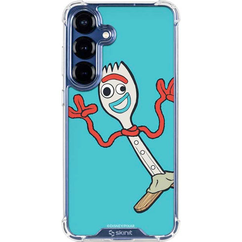 Disney Toy Story Forky Galaxy S25 Clear Case