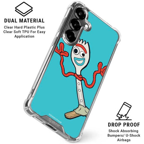 Disney Toy Story Forky Galaxy S26 Clear Case