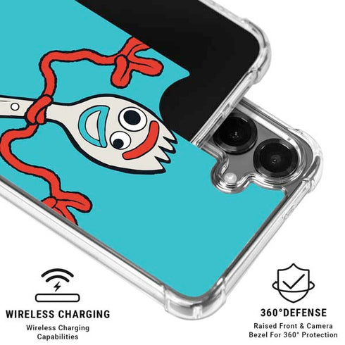 Disney Toy Story Forky Galaxy S26 Plus Clear Case
