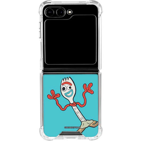 Disney Toy Story Forky Galaxy Z Flip6 Clear Case