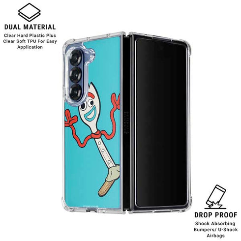 Disney Toy Story Forky Galaxy Z Fold6 Clear Case