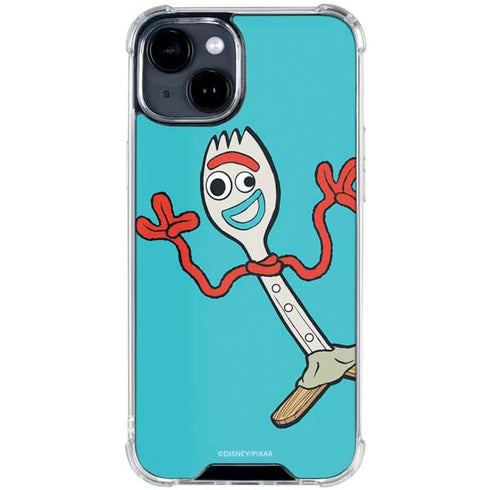 Disney Toy Story Forky iPhone 15 Clear Case