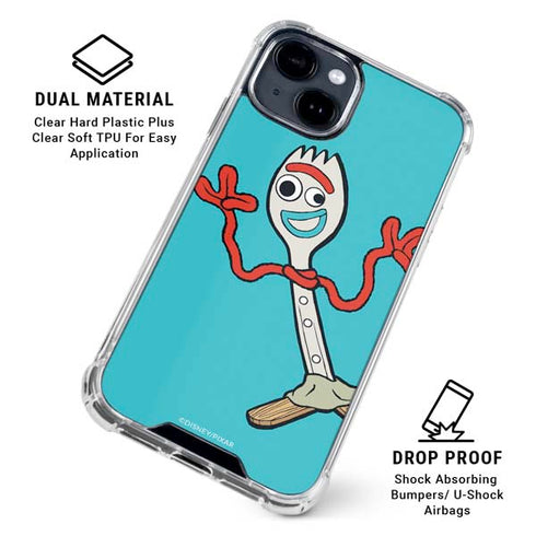 Disney Toy Story Forky iPhone 15 Clear Case