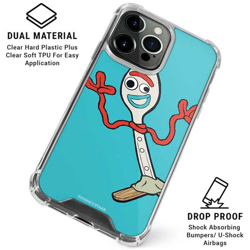 Disney Toy Story Forky iPhone 16 Pro Clear Case