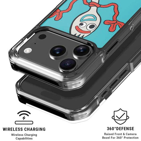 Disney Toy Story Forky iPhone 18 Pro Clear Case