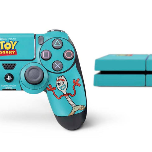 Disney Toy Story Forky PS4 Console and Controller Bundle Skin