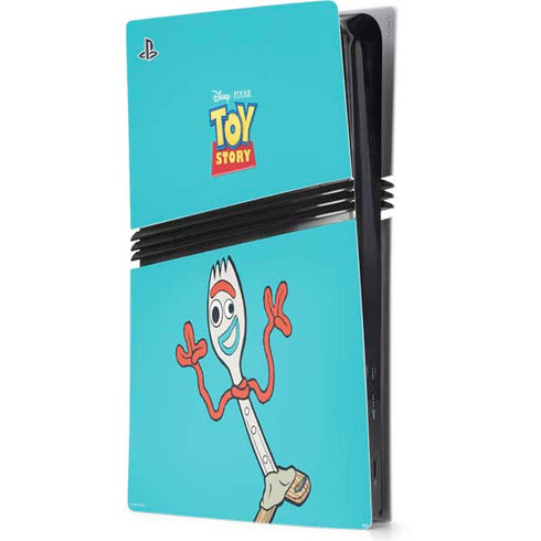 Disney Toy Story Forky PS5 Pro Console Skin