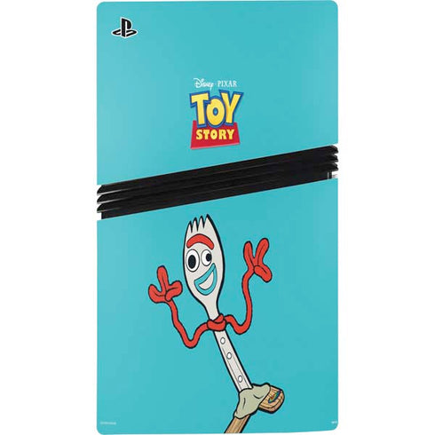 Disney Toy Story Forky PS5 Pro Console Skin