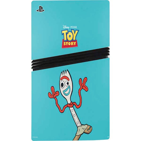 Disney Toy Story Forky PS5 Pro Disk Console Skin