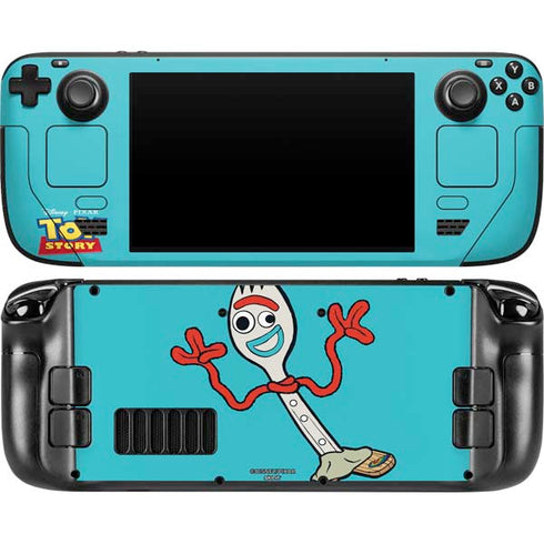 Disney Toy Story Forky Steam Deck Handheld Gaming Computer OLED Skin