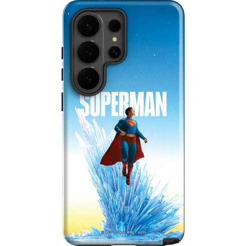 Superman 2025 Fortress of Solitude Classic Rise Galaxy S26 Ultra Impact Case