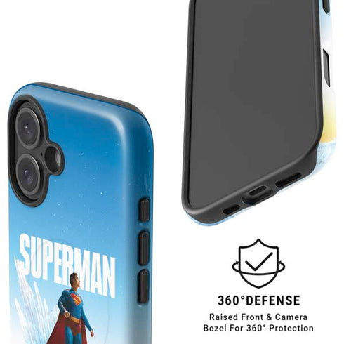 Superman 2025 Fortress of Solitude Classic Rise iPhone 16 Magsafe Impact Case