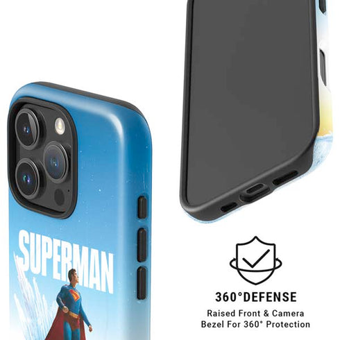 Superman 2025 Fortress of Solitude Classic Rise iPhone 16 Pro Magsafe Impact Case