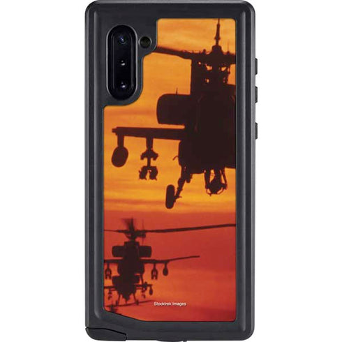 Four AH-64 Apache Helicopters Galaxy Cases