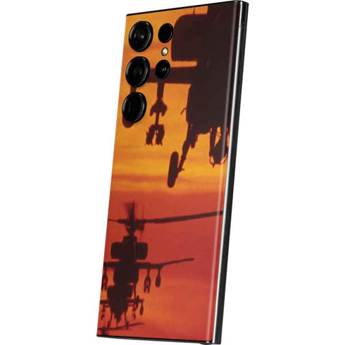 Four AH-64 Apache Helicopters Galaxy Skins