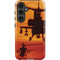 Four AH-64 Apache Helicopters Galaxy S25 Impact Case
