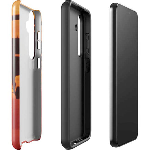 Four AH-64 Apache Helicopters Galaxy S25 Impact Case